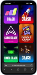 crypto casinos crash games