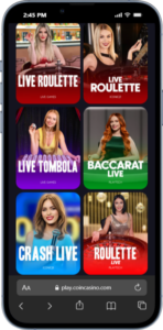 live dealer games at bitcoin casinos