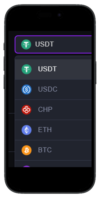 CoinPoker Currencies