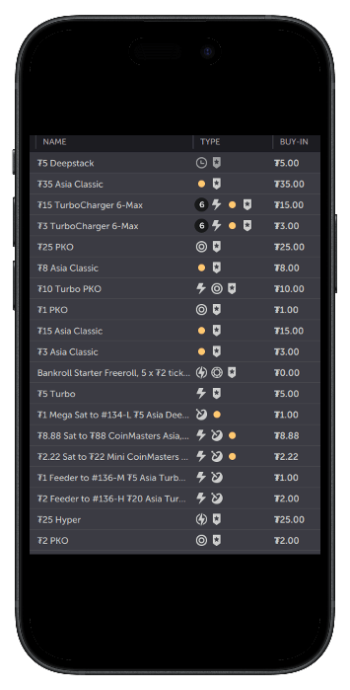 CoinPoker Lobby