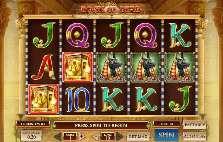 Book of Dead penny online slot - CardPlayer