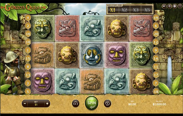 netent gonzo's quest slot