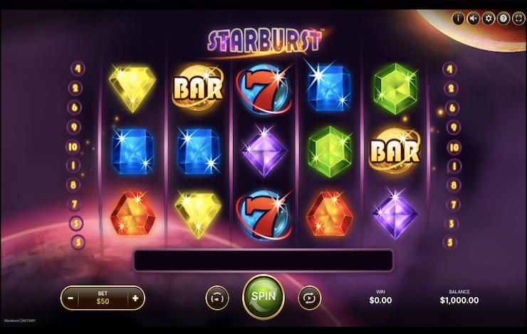 netent starburst slot