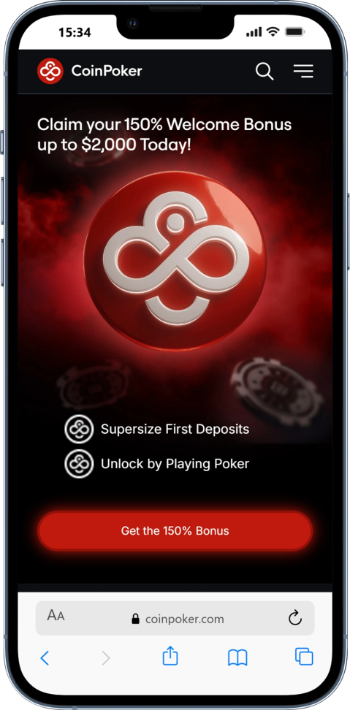 CoinPoker Welcome Bonus