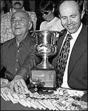 Johnny Moss With Jack Binion