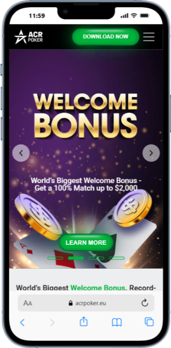 ACR Poker Homepage
