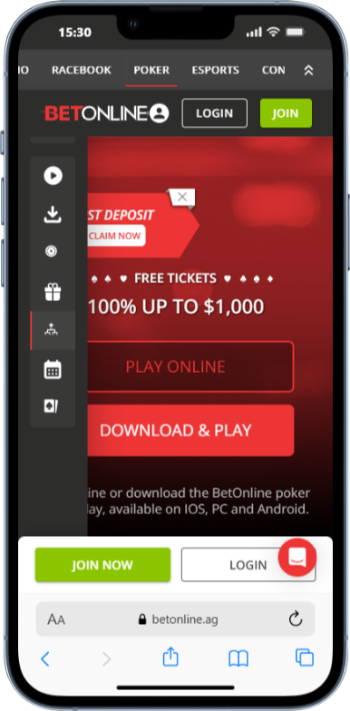 BetOnline Fast Fold Leaderboard