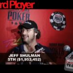 WSOP Final Table — Jeff Shulman Takes 5th Place