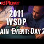 WSOP Main Event Day 2A Begins, Day 1D Recap