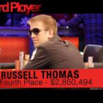 World Series of Poker Main Event — Russell Thomas Finishes Fourth