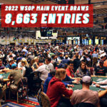 2022 World Series of Poker Main Event Draws 8,663 Entries