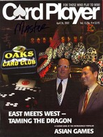 Oaks Card Club Vol. 15, No. 9 Card Player Magazine
