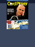 Paul Phillips Vol. 17, No. 3 Card Player Magazine