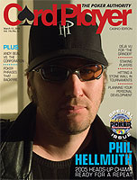 Phil Hellmuth Vol. 19, No. 5 Card Player Magazine