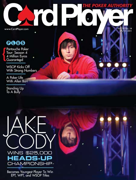 Jake Cody Vol. 24, No. 14 Card Player Magazine