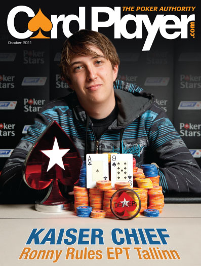 Ronny Kaiser Vol. 8, No. 10 Card Player Magazine