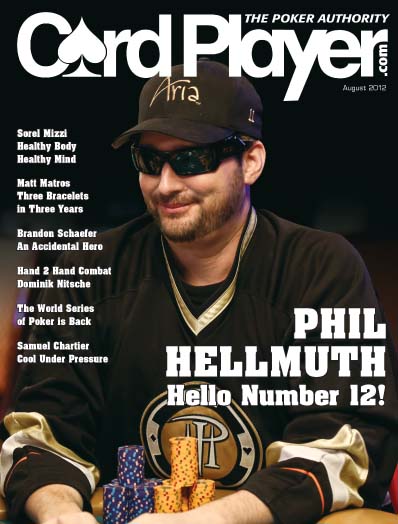 Phil Hellmuth Vol. 9, No. 8 Card Player Magazine