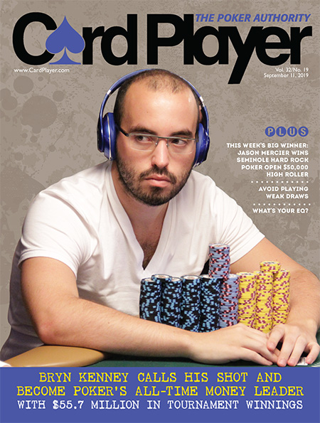 Entrepreneur Ron Coury Vol. 32, No. 18 Card Player Magazine