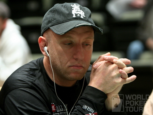 Lee Watkinson on Day 4 of the Borgata Poker Classic