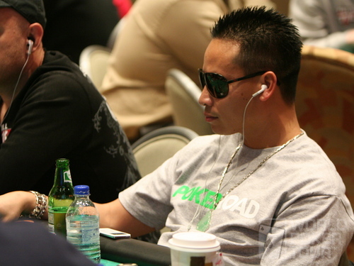 John Phan on Day 2 of the WPT Borgata Poker Classic