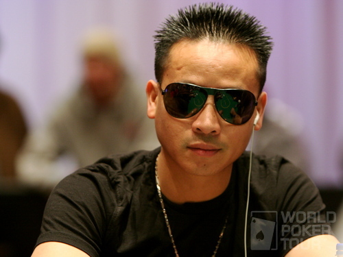 John Phan on Day 1 of the WPT Borgata Winter Open