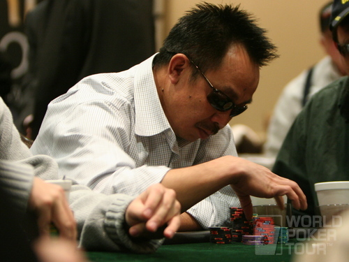 David "The Dragon" Pham on Day 2 of the WPT Tunica World Poker Open