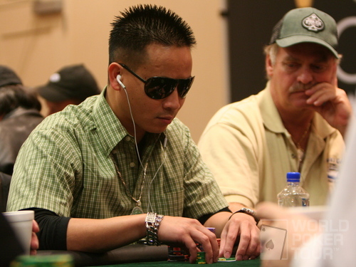 John Phan on Day 2 of the WPT Tunica World Poker Open