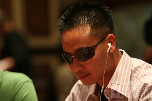 John Phan on Day 2 of the WPT Doyle Brunson Five Diamond World Poker Classic