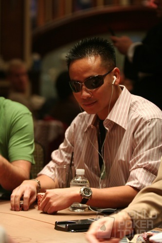 John Phan on Day 2 of the WPT Doyle Brunson Five Diamond World Poker Classic