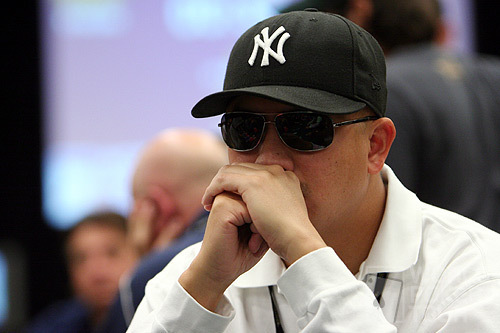 J.C. Tran on Day 3 of the WPT North American Poker Championship at the Fallsview Casino