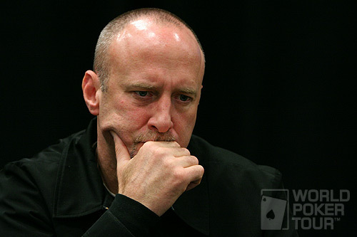 Lee Markholt on Day 1b of the WPT North American Poker Championship at the Fallsview Casino