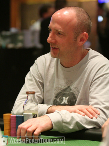 Lee Markholt on Day 3 of the WPT Reno World Poker Challenge