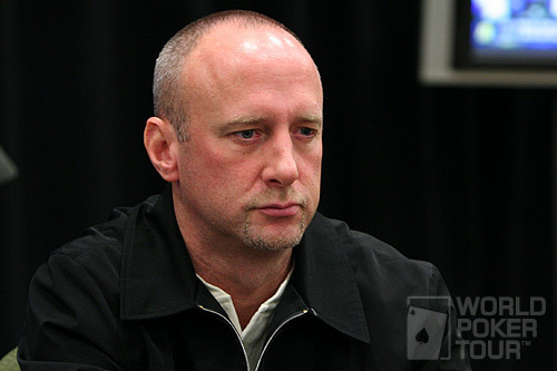 Lee Markholt on Day 2 of the WPT North American Poker Championship at the Fallsview Casino