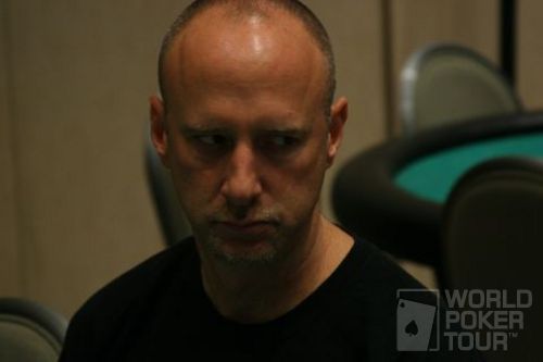 Lee Markholt on Day 3 of the Borgata Poker Open