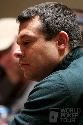 Chris Smith on Day 2 of the WPT Foxwoods World Poker Finals