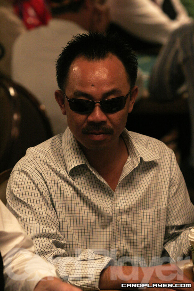 David Pham at the WSOP Day Two