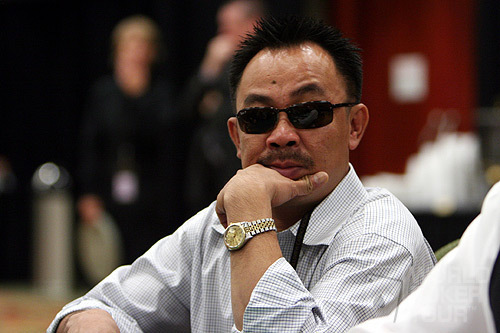David "The Dragon" Pham on Day 1b of the WPT North American Poker Championship at the Fallsview Casino