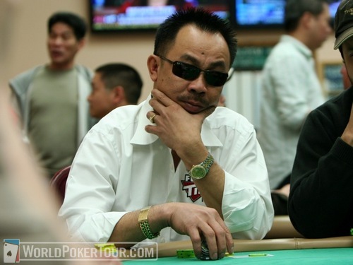 Shooting Star David "The Dragon" Pham on Day 1a of the WPT Bay 101 Shooting Star Tournament