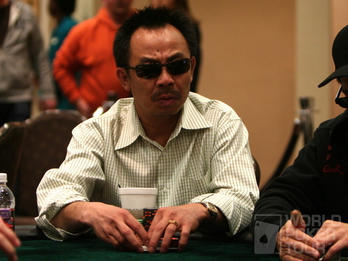David "The Dragon" Pham on Day 1a of the WPT Tunica World Poker Open