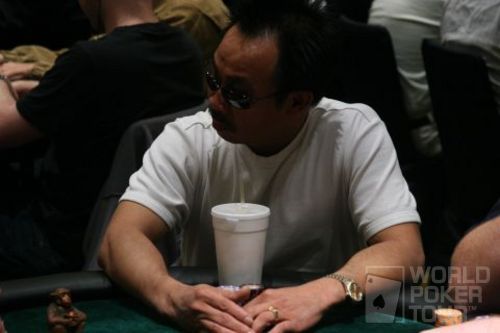 David Pham on Day 2 of the Gulf Coast Poker Championship