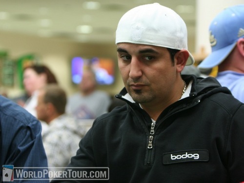 Shooting Star Josh Arieh on Day 1b of the WPT Bay 101 Shooting Star Tournament