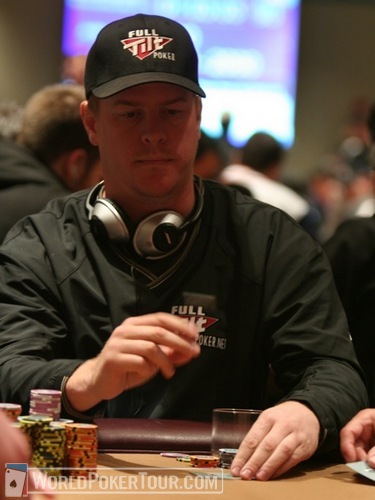 Erick Lindgren on Day 2 of the WPT Foxwoods Poker Classic