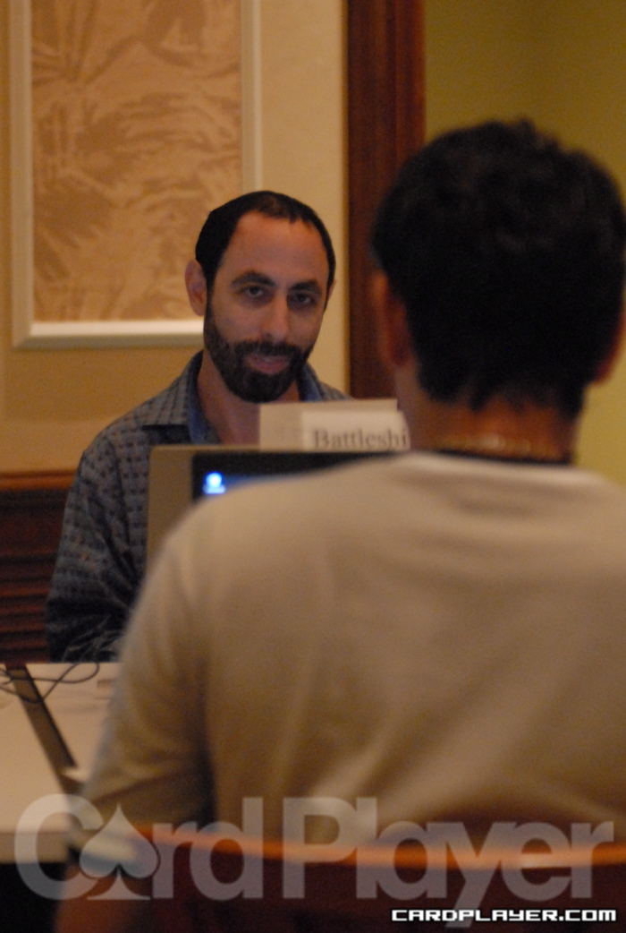 Barry Greenstein at the Battleship Poker Championship 2007