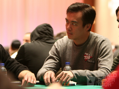 John Juanda on Day 1 of the WPT Borgata Winter Open