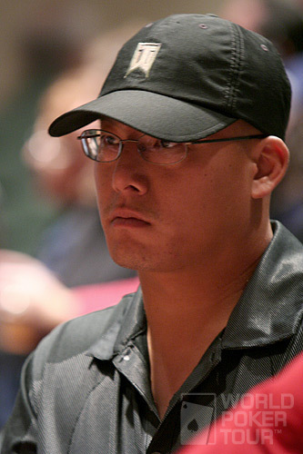 John Myung on Day 3 of the WPT Foxwoods World Poker Finals