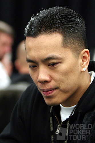 Nam Le on Day 1c of the WPT North American Poker Championship at the Fallsview Casino