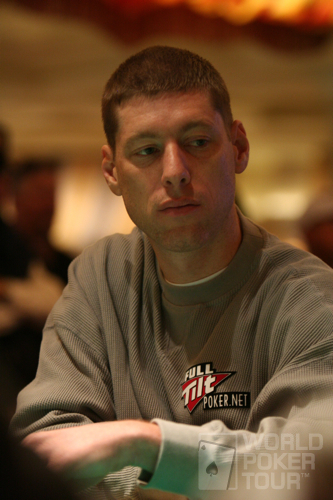 Huckleberry Seed on Day 4 of the WPT Doyle Brunson Five Diamond Poker Classic