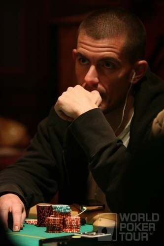 Gus Hansen on Day 2 of the WPT Doyle Brunson Five Diamond World Poker Classic