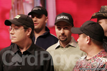 Jaime Gold, Michael Mizrachi, Daniel Negreanu and Johnny Chan