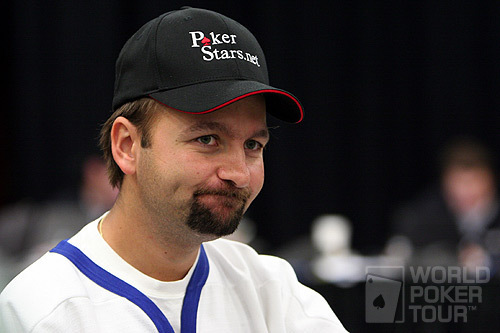 Daniel Negreanu on Day 1c of the WPT North American Poker Championship at the Fallsview Casino
